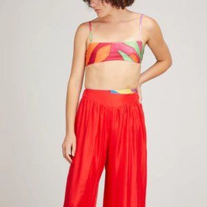 NWT Mara Hoffman Petaluma Sia Bikini Top in Multi - XS